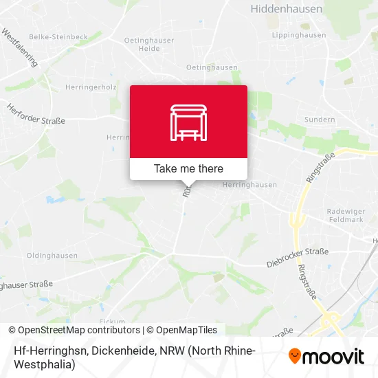 Карта Hf-Herringhsn, Dickenheide