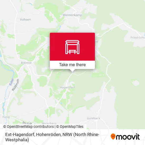 Карта Ext-Hagendorf, Hohenröden