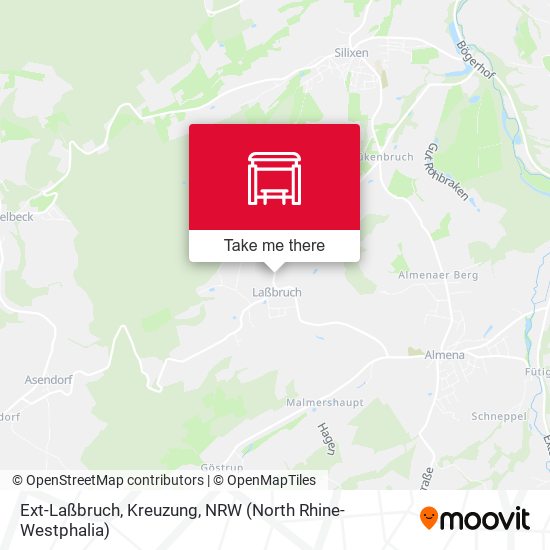 Ext-Laßbruch, Kreuzung map