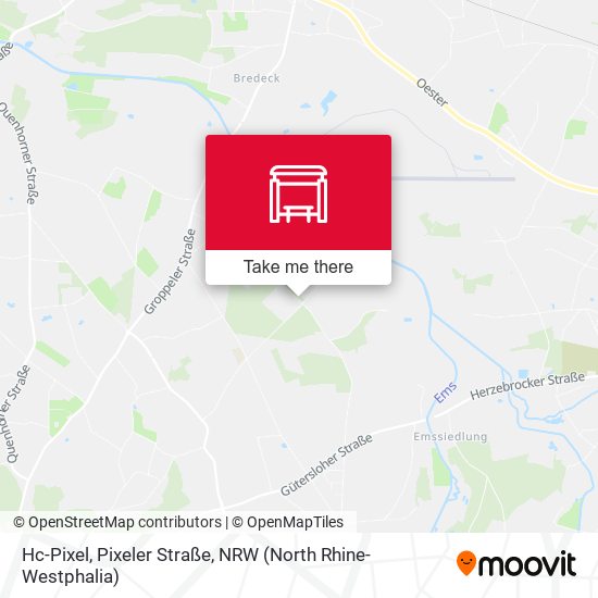 Hc-Pixel, Pixeler Straße map