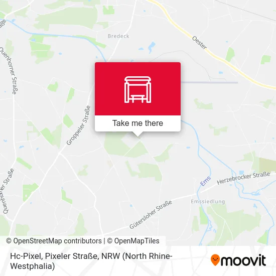 Hc-Pixel, Pixeler Straße map