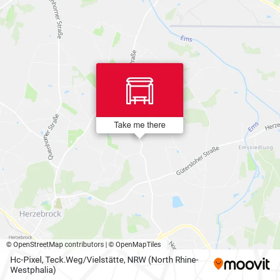 Карта Hc-Pixel, Teck.Weg/Vielstätte