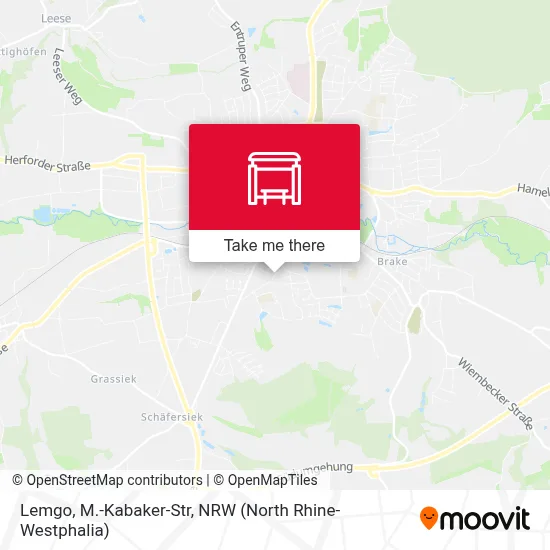 Lemgo, M.-Kabaker-Str map