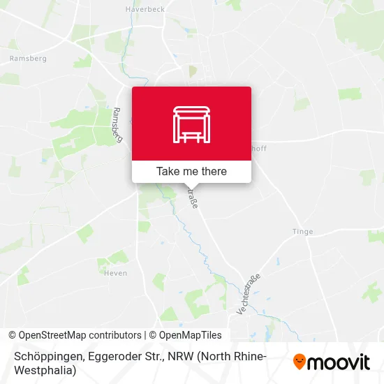 Schöppingen, Eggeroder Str. map