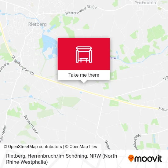 Rietberg, Herrenbruch / Im Schöning map