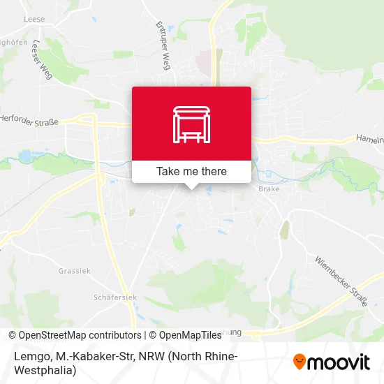 Lemgo, M.-Kabaker-Str map