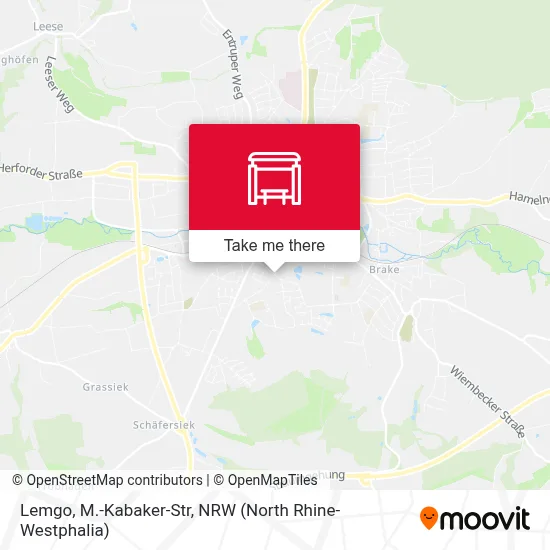 Lemgo, M.-Kabaker-Str map