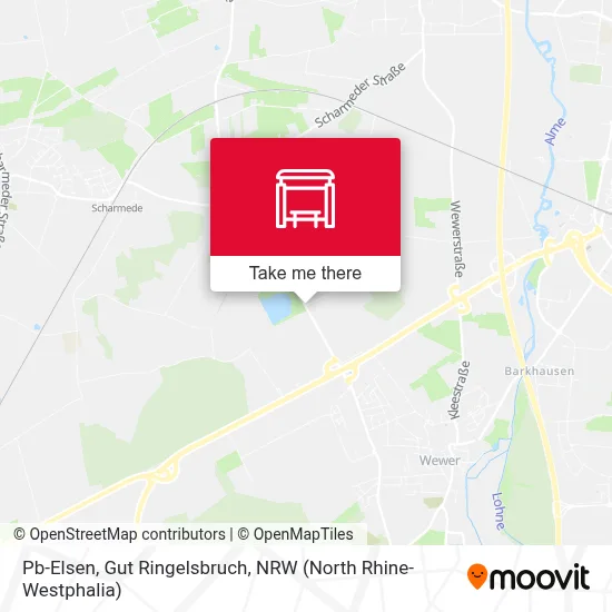 Pb-Elsen, Gut Ringelsbruch map
