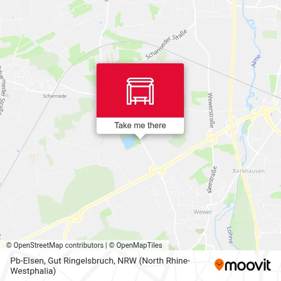Pb-Elsen, Gut Ringelsbruch map