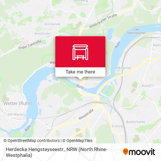 Карта Herdecke Hengsteyseestr.