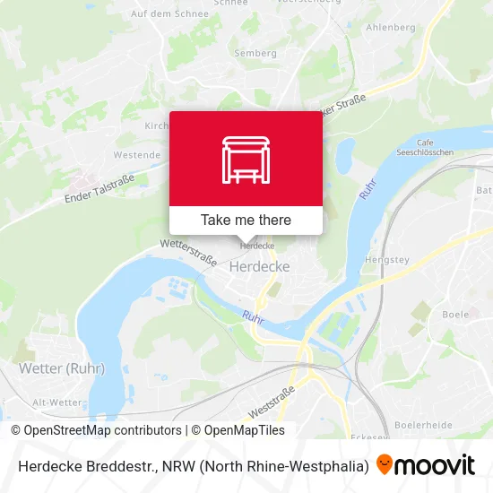 Карта Herdecke Breddestr.