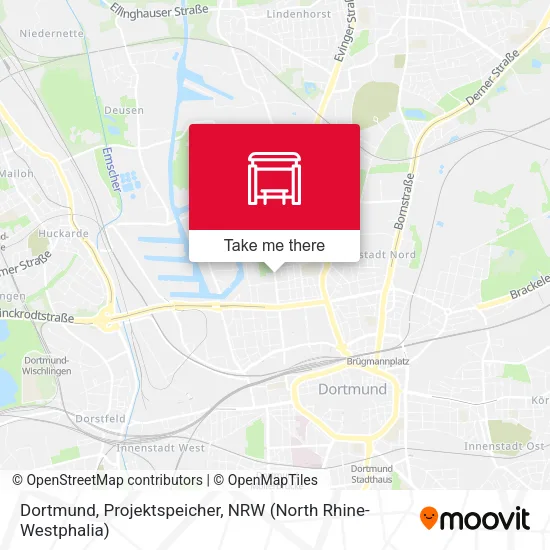 Карта Dortmund, Projektspeicher