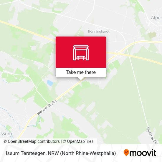 Карта Issum Tersteegen