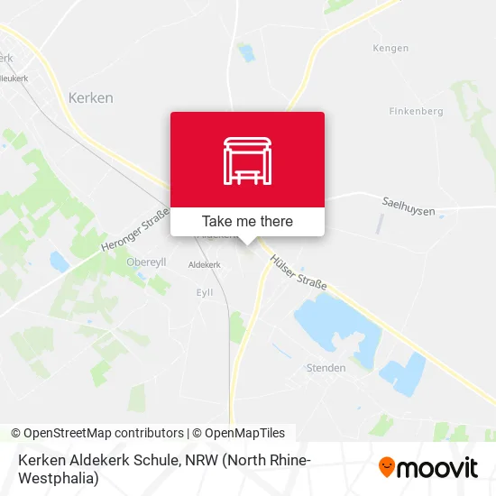 Карта Kerken Aldekerk Schule