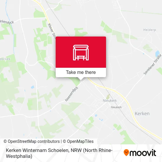 Карта Kerken Winternam Schoelen