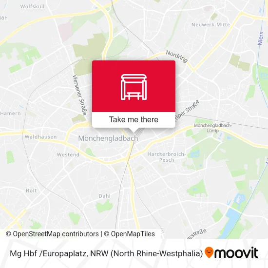 Карта Mg Hbf /Europaplatz