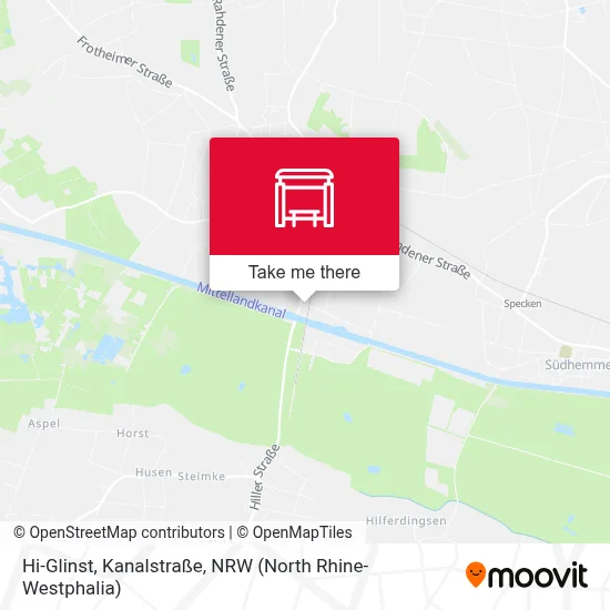 Hi-Glinst, Kanalstraße map