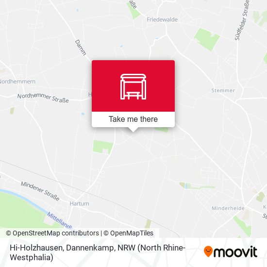 Hi-Holzhausen, Dannenkamp map