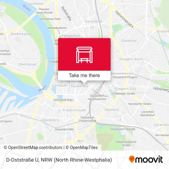 Карта D-Oststraße U