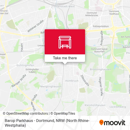 Barop Parkhaus - Dortmund map