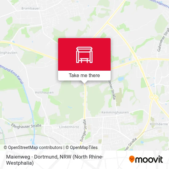 Maienweg - Dortmund map