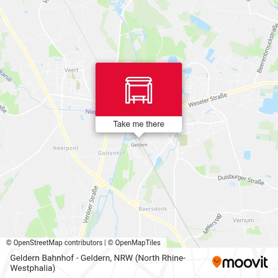 Geldern Bahnhof - Geldern map