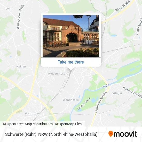 Карта Schwerte (Ruhr)