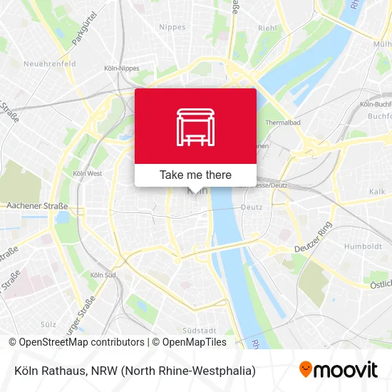 Карта Köln Rathaus