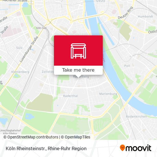 Köln Rheinsteinstr. map