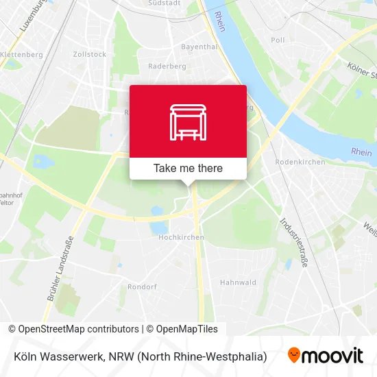 Карта Köln Wasserwerk