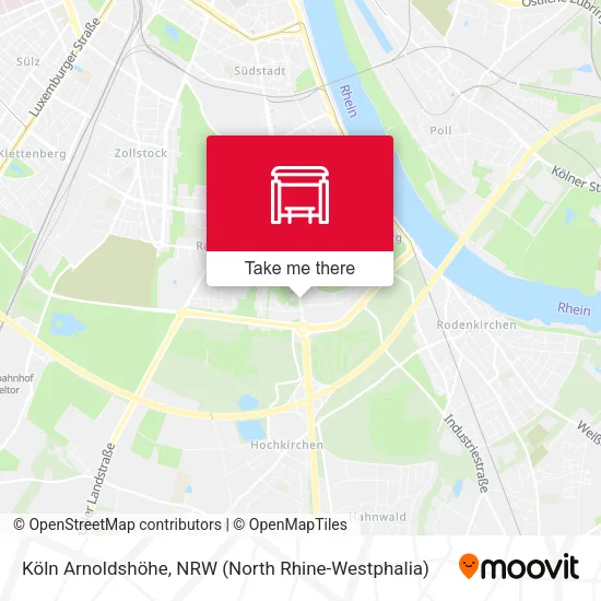 Карта Köln Arnoldshöhe