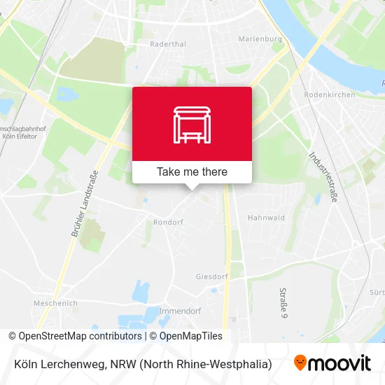 Карта Köln Lerchenweg