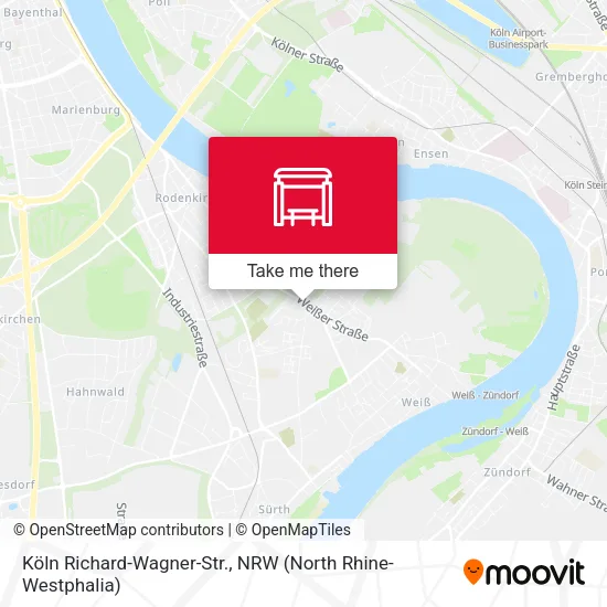 Карта Köln Richard-Wagner-Str.