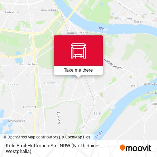 Köln Emil-Hoffmann-Str. map