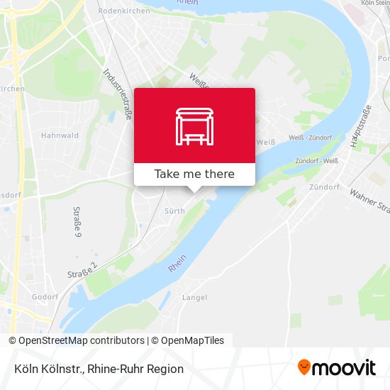 Köln Kölnstr. map