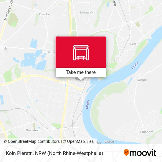 Карта Köln Pierstr.