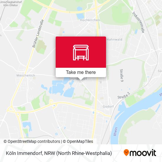 Карта Köln Immendorf
