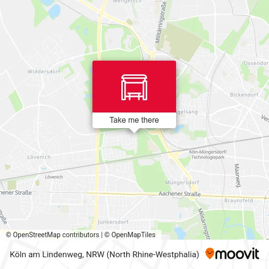 Карта Köln am Lindenweg