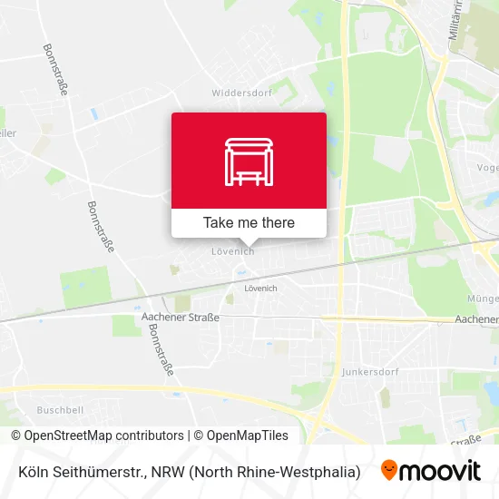 Карта Köln Seithümerstr.