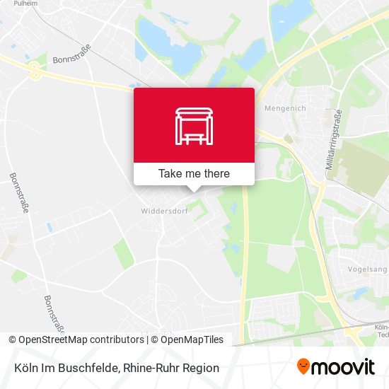 Köln Im Buschfelde map
