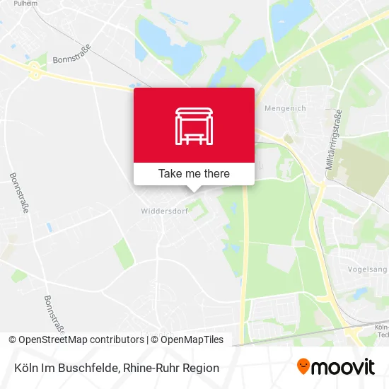 Карта Köln Im Buschfelde