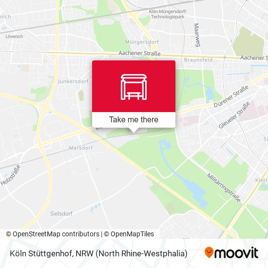 Köln Stüttgenhof map