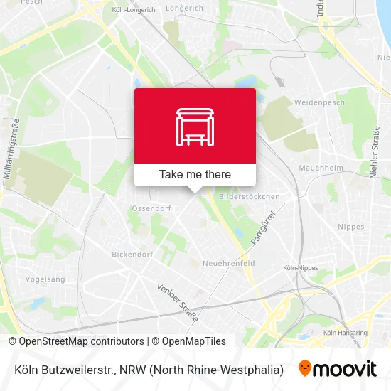 Карта Köln Butzweilerstr.