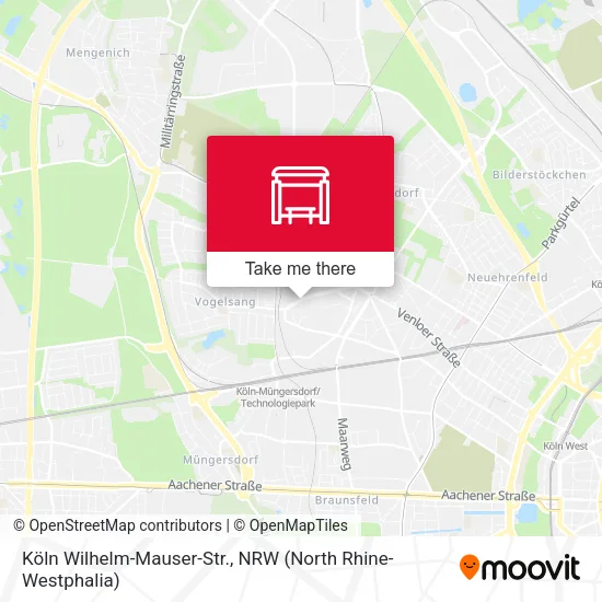 Карта Köln Wilhelm-Mauser-Str.