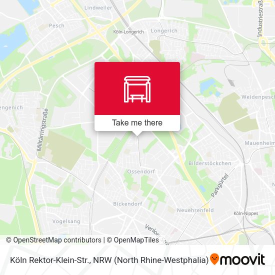 Карта Köln Rektor-Klein-Str.
