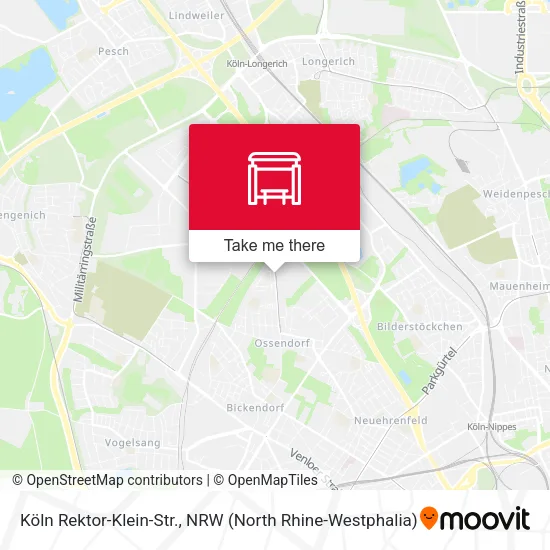 Карта Köln Rektor-Klein-Str.