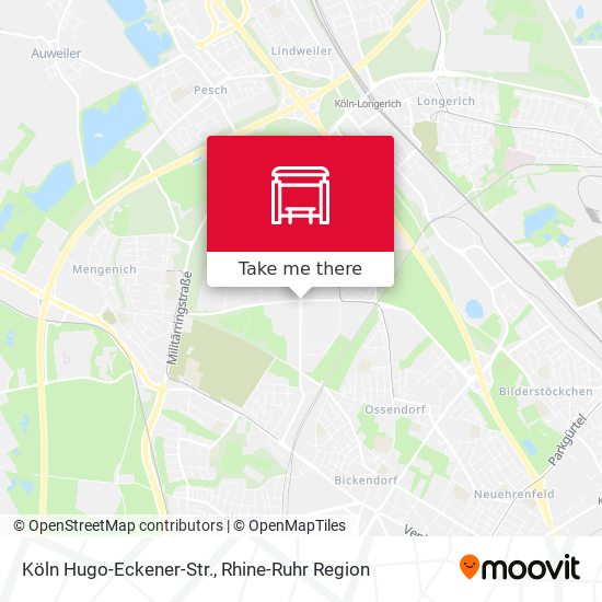 Köln Hugo-Eckener-Str. map
