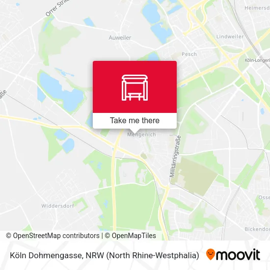 Карта Köln Dohmengasse