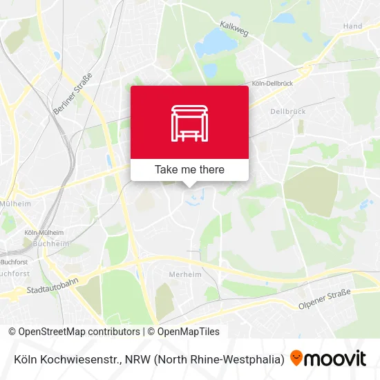 Köln Kochwiesenstr. map
