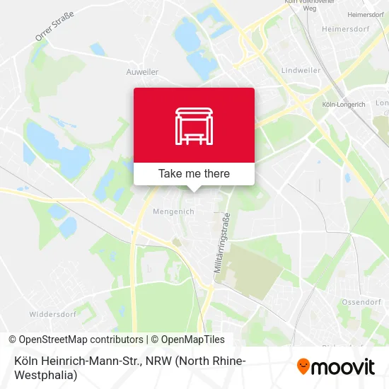 Карта Köln Heinrich-Mann-Str.